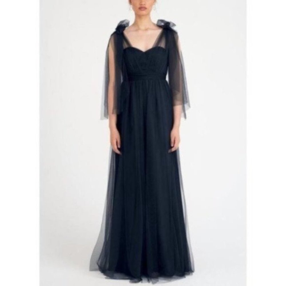 Jenny Yoo Collection Convertible Annabelle Tulle Bridesmaids Dress Size 10